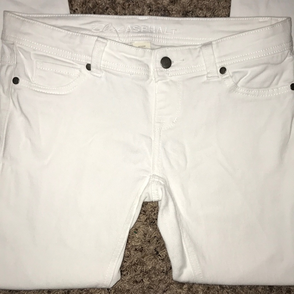 White jeans